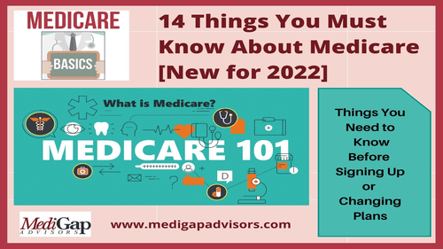 14 Things You Must Know About Medicare [New for 2022]