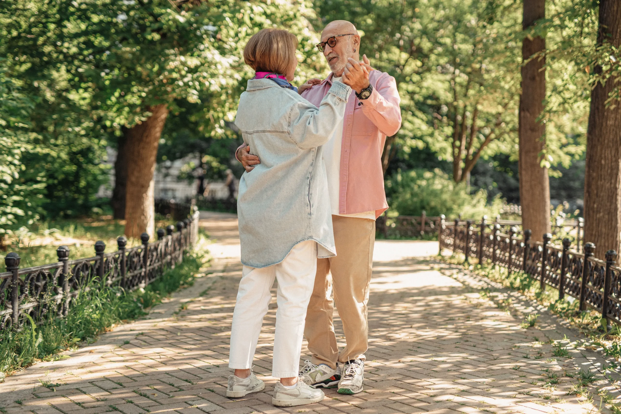 Couple dancing celebrating their Medico Insurance Company plans Couple dancing celebrating their Medico Insurance Company plans